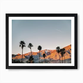 Palm Springs Mountains Art Print