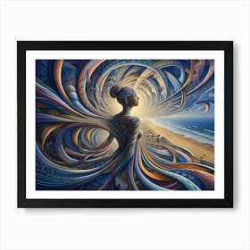 Angel Of The Ocean Art Print