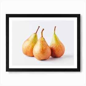 Three Pears Art Print