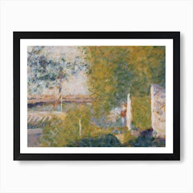 The Bridge At Bineau (1859–1891), Georges Seurat Art Print