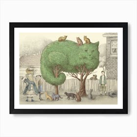 The Cat Tree Art Print