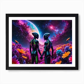 Interstellar Love 2 Art Print