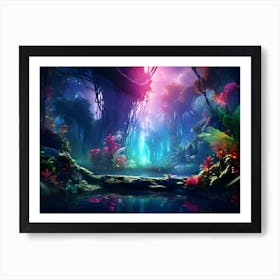 Fairytale Forest 4 Art Print