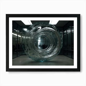 Spiral Of Glass Art Print