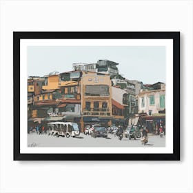 Hanoi Junction Art Print