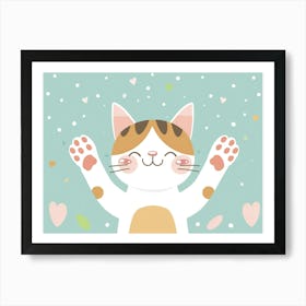 Cat Paw (26) Art Print