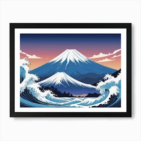 Mt Fuji 1 Art Print