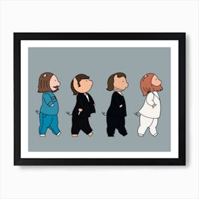 The Piglets Art Print