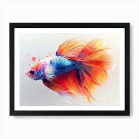 Siamese Catfish 6 Art Print