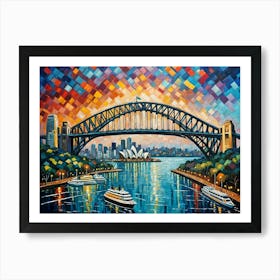 Sydney Harbour Bridge 1 Art Print