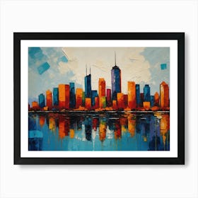 Chicago Skyline Art Print