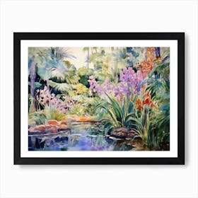 Tropical Garden 2 Art Print