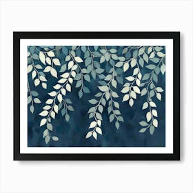 Branches With Leaves Artwork Art Print