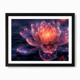 Lotus Flower 43 Art Print