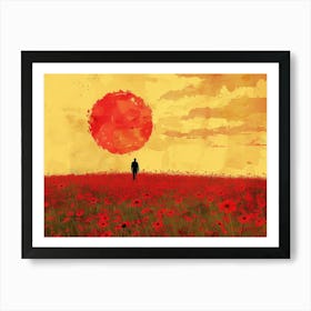 Poppies Canvas Print Art Print