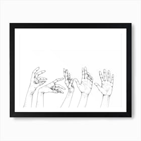 Reach I Art Print