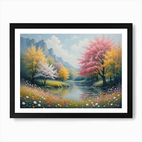 Blossoms In The Spring Art Print