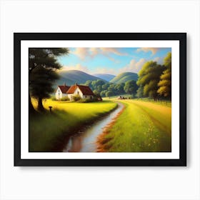 Country Road 9 Art Print