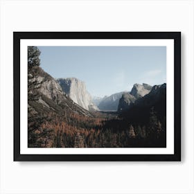 Autumn Yosemite Valley Art Print