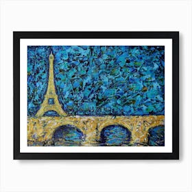 Paris Eiffel Tower Art Print