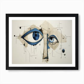 Eye Of The Tiger 2 Art Print