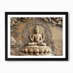 Buddha 17 Art Print