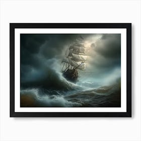 Tempest Tides  Art Print