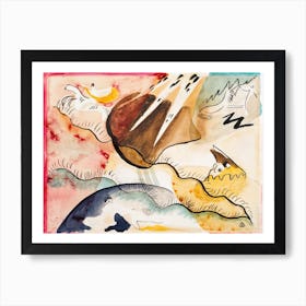 Rain Landscape, Wassily Kandinsky Art Print