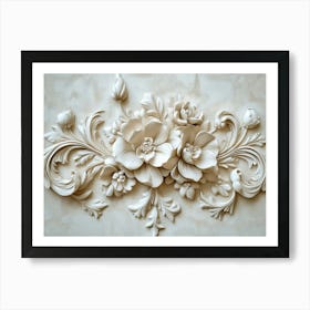 Floral Wall Art 12 Art Print