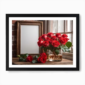 Red Roses 1 Art Print