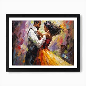 Dancers 1 Art Print