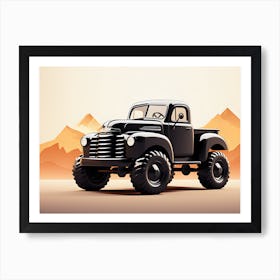 Desert Drifters Sand Dune Art Print