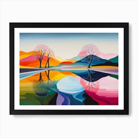 Calming Symmetry Art Print