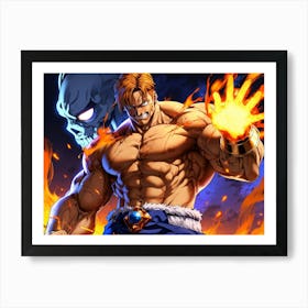 One Punch Man 5 Art Print