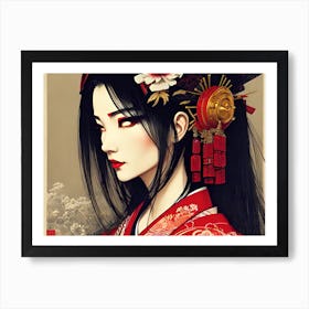 Chinese Girl 2 Art Print