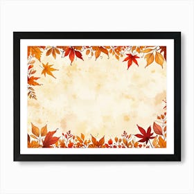 Default A Richly Textured Autumn Vector Background Each Elemen 1 (1) Art Print