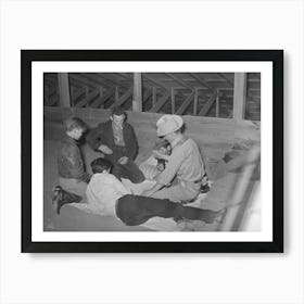 Boys In A Crap Game While At The San Angelo Fat Stock Show, San Angelo, Texas By Russell Lee Art Print