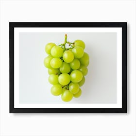 Bunch Of Green Grapes 1 Art Print