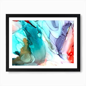 Abstract Painting 8 Art Print