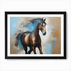 Horse Painting 3 Art Print