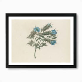 Blue Flower 1 Art Print