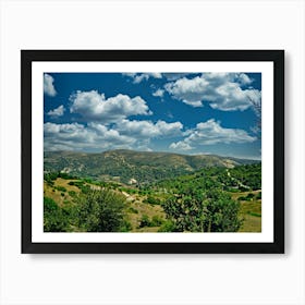 View Of the Cyprus Mountains Affiche