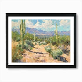 Western Landscapes Sonoran Desert Arizona 1 Art Print