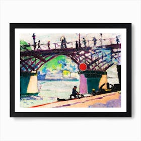 Pont Des Arts, Henry Lyman Saÿen Art Print