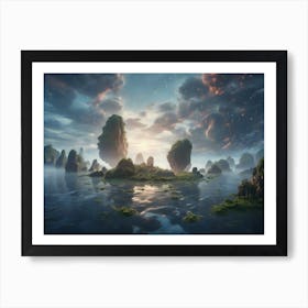 Aeolian Landscape Art Print