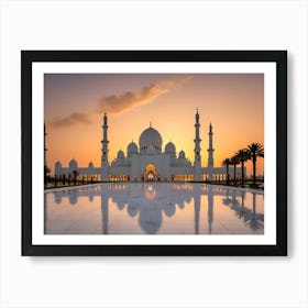 Sheikh Hussein Grand Mosque 1 Art Print