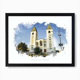 St James Church Complex, Bosnia & Hercegovina Art Print