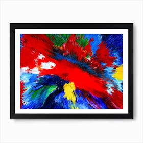 Acrylic Extruded Painting 36 Art Print