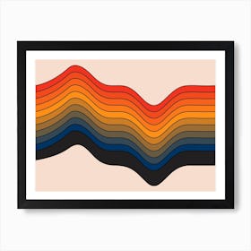 Highs And Lows Art Print