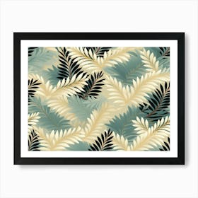 Tropical Leaves Art Print